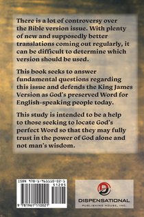 Where Is God's Word Today? achterzijde