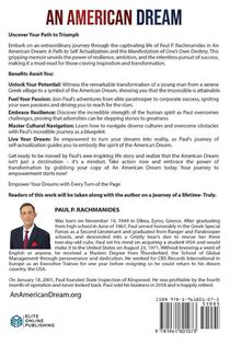 An American Dream achterzijde