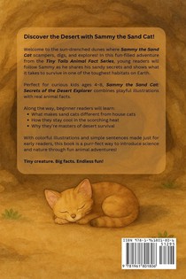 Sammy the Sand Cat achterzijde