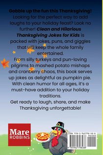 Clean and Hilarious Thanksgiving Jokes for Kids achterzijde