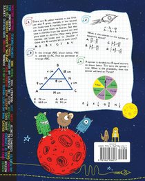 Math Practice Workbook Grades 6-8 achterzijde