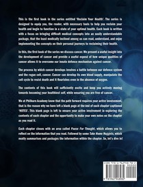 RECLAIM YOUR HEALTH - CANCER achterzijde