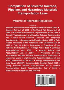 Compilation of Selected Railroad, Pipeline, and Hazardous Materials Transportation Laws Vol 2 achterzijde