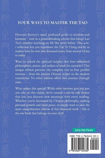 Tao Te Ching Ultimate Bilingual Edition (4-In-1) achterzijde