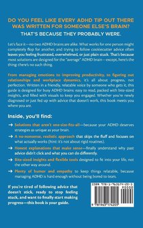 ADHD Brains Don't Come In One Size achterzijde