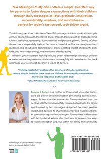 Text Messages to My Sons achterzijde