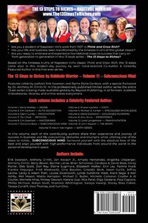 The 13 Steps to Riches - Habitude Warrior Volume 11 Subconscious Mind achterzijde