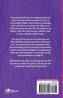 The Reformed Party Girl Journal achterzijde
