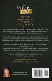 No Easy Dare achterzijde