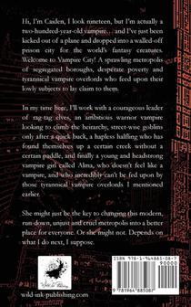 Vampire Metropolis achterzijde