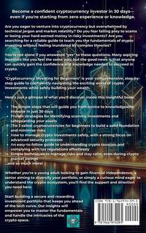 Cryptocurrency Investing for Beginners achterzijde