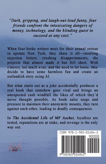 The Accidental Life of MF Ascher achterzijde