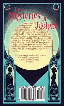 The Mysteries of Udolpho achterzijde