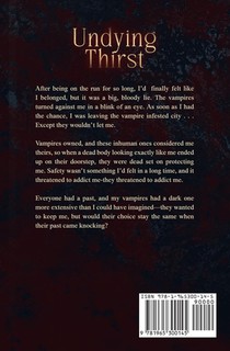 Undying Thirst achterzijde