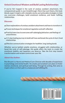 Break Free From Anxious Avoidant Attachment achterzijde