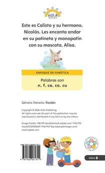 Calisto y Nicolás achterzijde