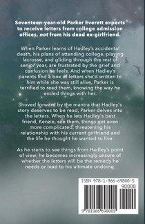 Letters from Hadley achterzijde