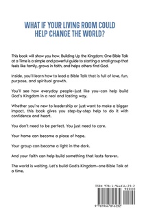 Building Up The Kingdom One Bible Talk At A Time achterzijde