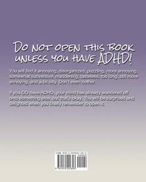 The Attention Deficit Disorder Hyperactive Cookbook achterzijde