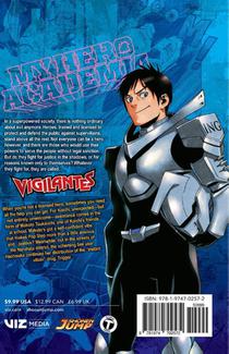 My Hero Academia: Vigilantes, Vol. 3 achterzijde