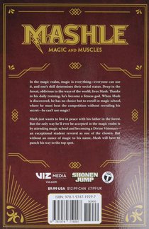 Mashle: Magic and Muscles, Vol. 1 achterzijde