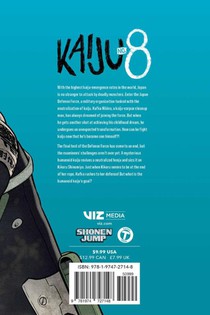 Kaiju No. 8, Vol. 2 achterzijde