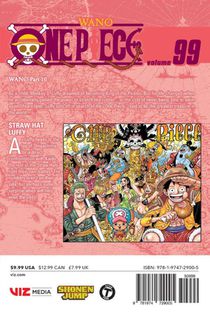 One Piece, Vol. 99 achterzijde