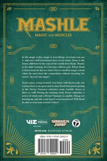 Mashle: Magic and Muscles, Vol. 6 achterzijde