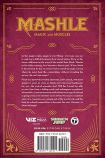 Mashle: Magic and Muscles, Vol. 9 achterzijde