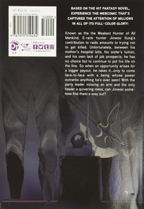 Solo Leveling, Vol. 1 (comic) achterzijde