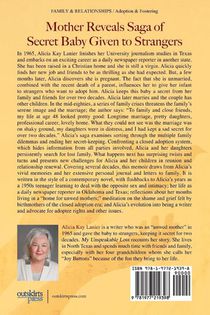 My Unspeakable Loss achterzijde