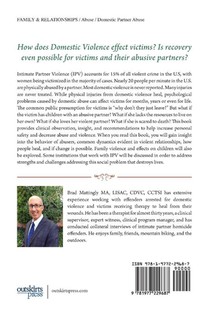 Paradise Lost Through Domestic Abuse and Violence achterzijde