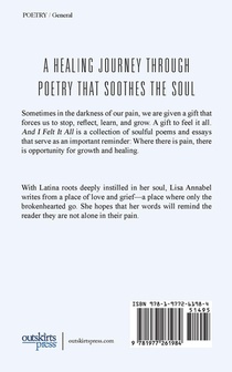 And I Felt It All achterzijde