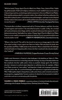 Change Agent Church in Black Lives Matter Times achterzijde