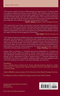 Scripture, Texts, and Tracings in 1 Corinthians achterzijde