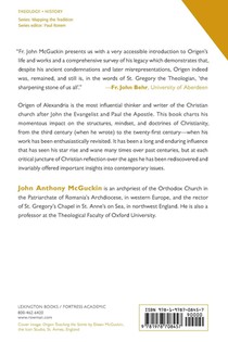 Origen of Alexandria achterzijde