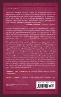 Within Judaism? Interpretive Trajectories in Judaism, Christianity, and Islam from the First to the Twenty-First Century achterzijde