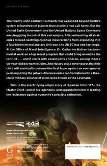 Halo: The Fall of Reach achterzijde