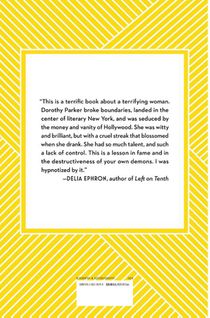 Dorothy Parker in Hollywood achterzijde