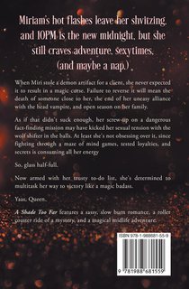 A Shade Too Far achterzijde