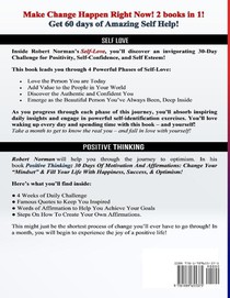 Positive Thinking, Self Love achterzijde