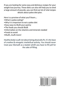 Paleo Diet Cookbook achterzijde