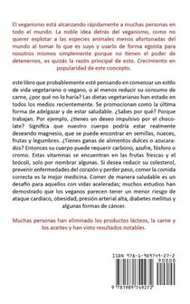 Dieta Vegana achterzijde