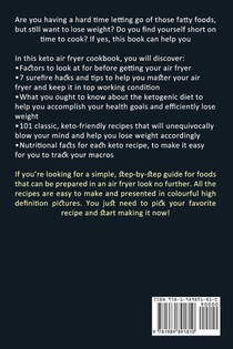 Air Fryer Cookbook achterzijde