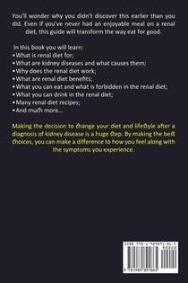 Renal Diet Cookbook achterzijde