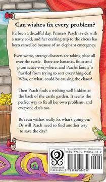 Princess Peach and the Castle Chaos (hardcover) achterzijde