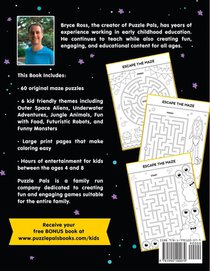 The Insanely Fun Maze Book For Kids achterzijde
