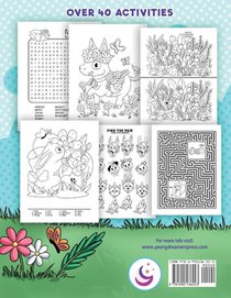 Easter Activity Book for Kids Ages 6-8 achterzijde