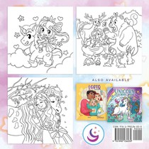 Princess Coloring Book achterzijde