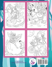 Fairy Coloring Book achterzijde